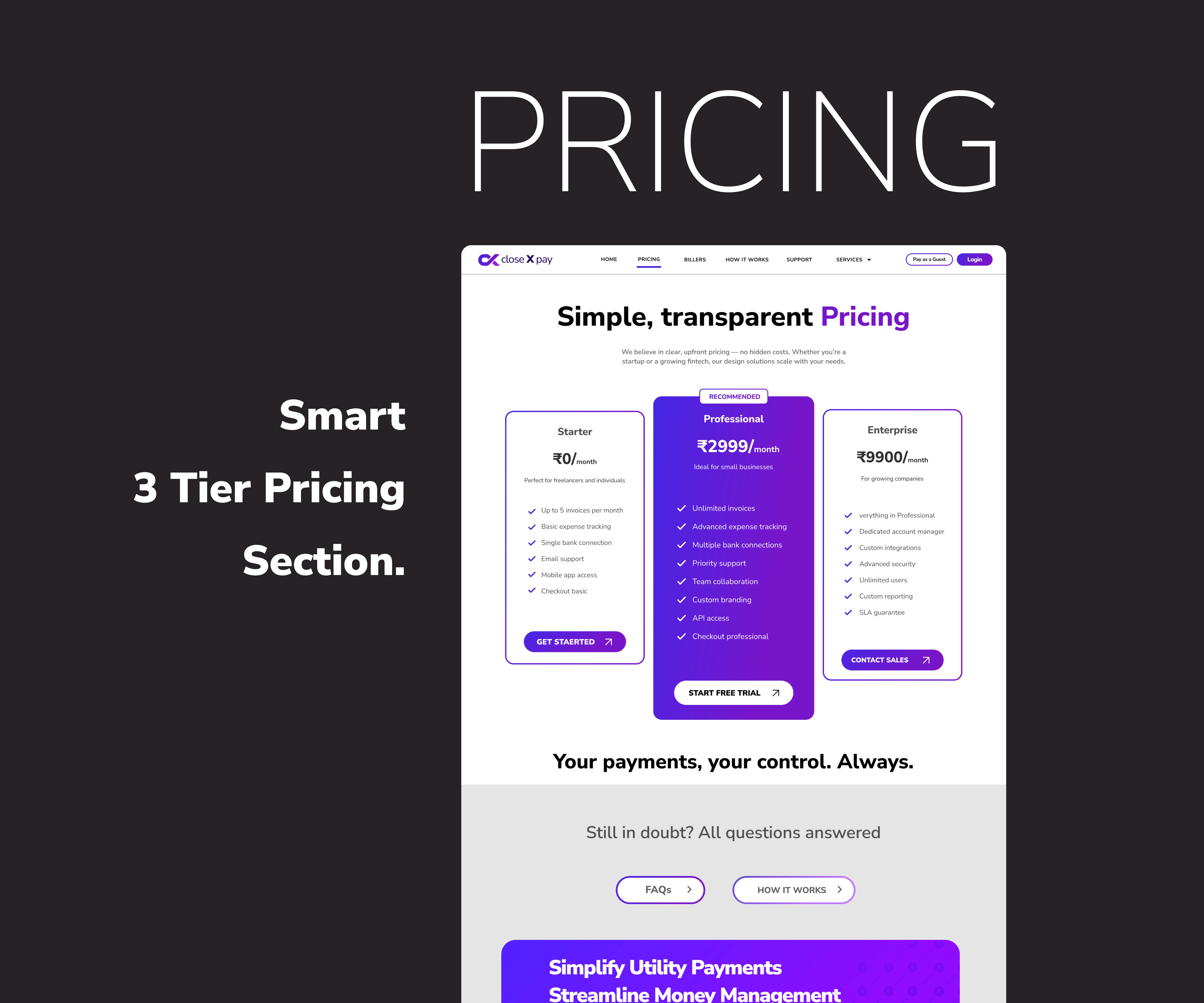 CloseXPay Pricing Breakdown